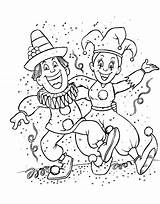 Carnival Coloring Pages Printable sketch template