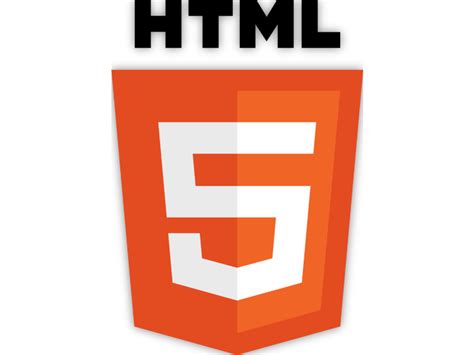 HTML5 Logo PNG Transparent & SVG Vector - Freebie Supply