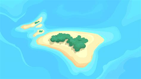 Uninhabited islands top view 2408272 Vector Art at Vecteezy