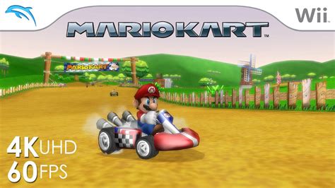 Mario Kart Wii (4K / 2160p / 60 FPS / Texture Pack) | Dolphin Emulator ...