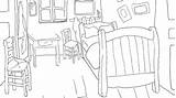 Coloring Pages  Van Gogh Gallery sketch template