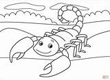 Scorpion coloring Page  Free Printable Coloring Pages sketch template
