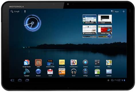 Review: Motorola XOOM Android Tablet (WiFi-Only) | The eBook Reader Blog