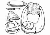 Bread Coloring Pages  Best For Kids sketch template