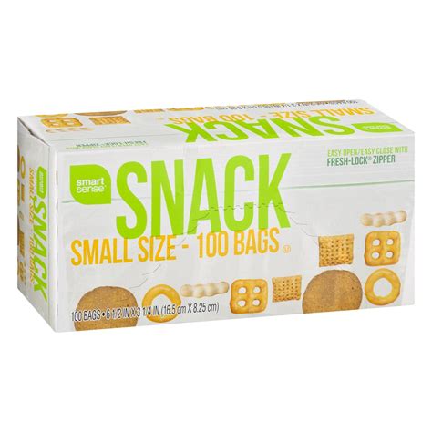 Smart Sense Snack Small Size Bags - 100 CT | Shop Your Way: Online Shopping & Earn Points on ...