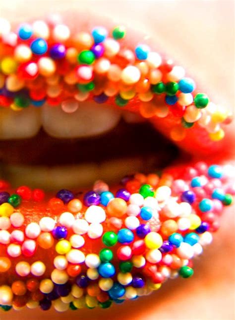 Colorful candy rainbow lips #color #colour #mouth- Carefully selected ...