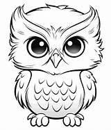 Cute Baby Owl Coloring Page H M Pages  Vrogueco sketch template