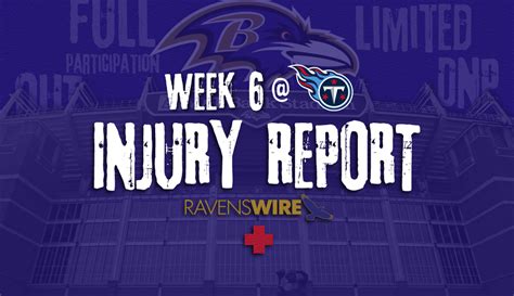 Ravens vs. Titans injury report: Wednesday showing improved health