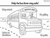 School Bus Safety Coloring Pages Sketch Coloring Page sketch template