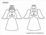 Angels  Free Printable Templates & Coloring Pages FirstPalettecom sketch template
