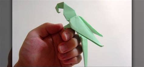 How to Fold an advanced origami macaw parrot « Origami :: WonderHowTo