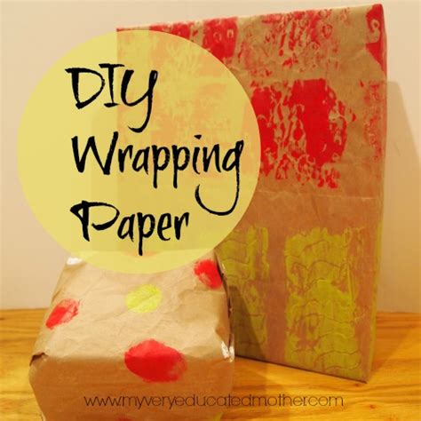 DIY Wrapping Paper