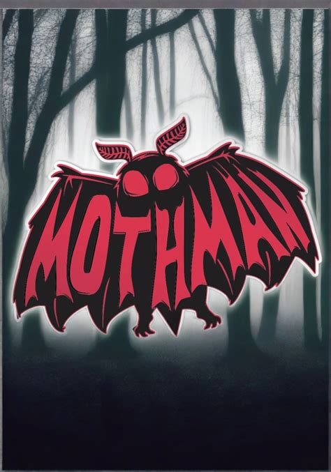 The Mothman Retro Sticker | Tee See Tee