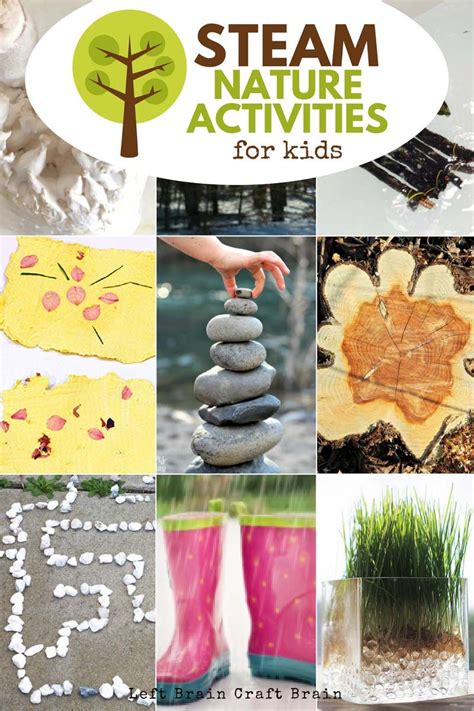 Take learning outside with STEAM Nature Activities for Kids. Learn using science, tech ...