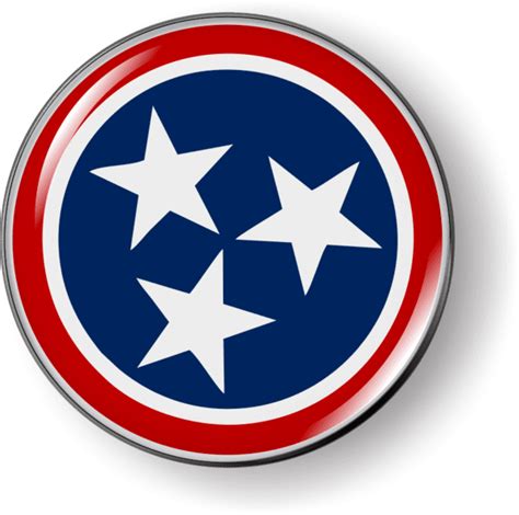 Tennessee - State Flag Emblem - Best License Plate Frames