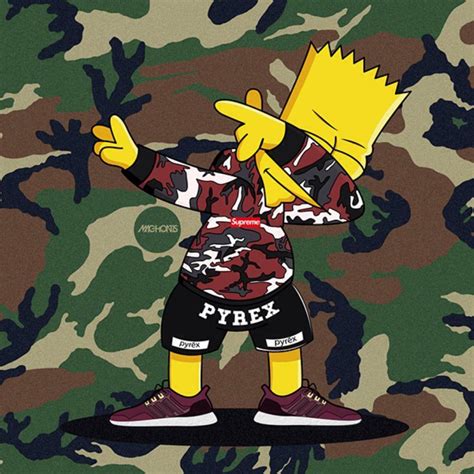 Supreme Bart Wallpapers - Wallpaper Cave