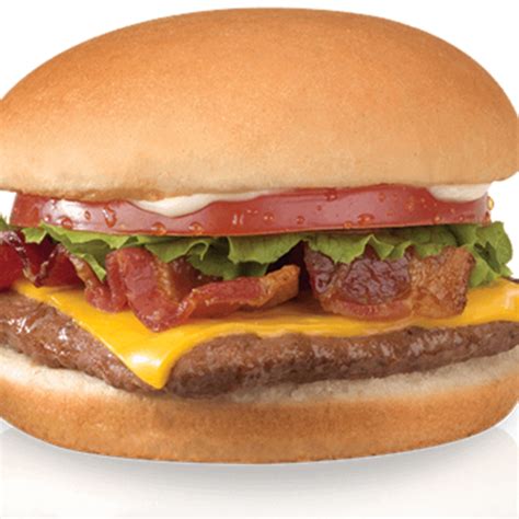 Wendys Jr Bacon Cheeseburger