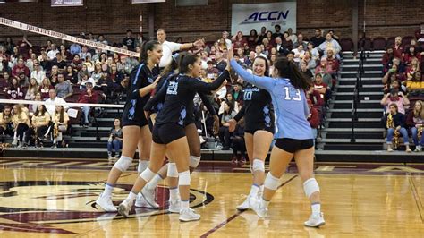 UNC Volleyball Holds Off Florida State in 5 Sets - Chapelboro.com