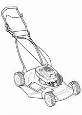 Coloring Page Lawn Mower  Free Printable Sheets For Kids sketch template