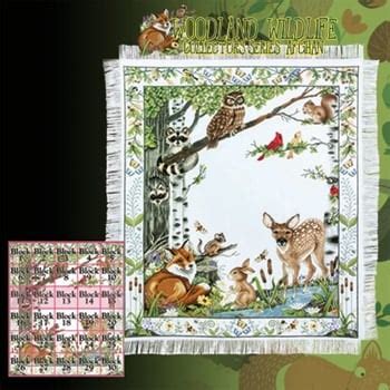 Woodland Wildlife Afghan From Stoney Creek Collection - Cross Stitch Charts - Cross Stitch ...