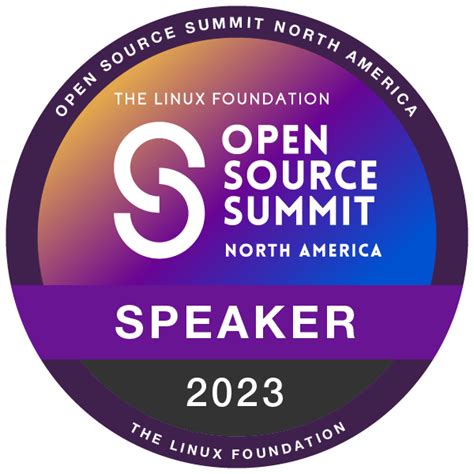 Speaker: Open Source Summit North America 2023 - Credly