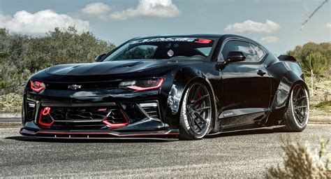 Wide-Body Chevy Camaro SS On Custom Wheels Is Such A Drama Queen | Carscoops