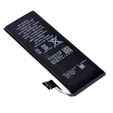 3.8v 1560mAh Li ion Internal Battery Replacement for iPhone 5S 5C Mobile Phone Built in Lithium ...