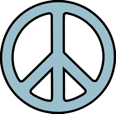 Peace sign clip art black and white free clipart - Clipartix | Peace sign art, Peace logo, Peace