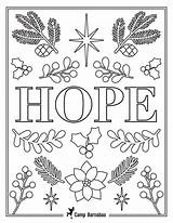 Printable Hope Coloring Pages sketch template