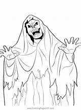Ghost 2 Coloring Page For Kids  Free Ghosts Printable Pages sketch template