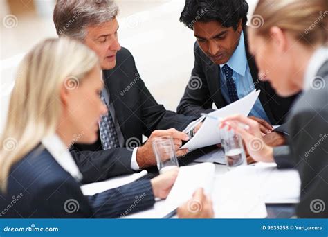 Team of Business People Working Hard in the Office Stock Photo - Image ...