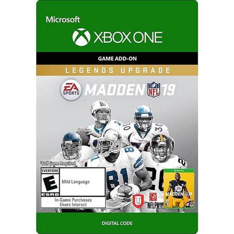 Madden NFL 19 Legends Upgrade Xbox One [Digital] 7D4-00305 - Best Buy