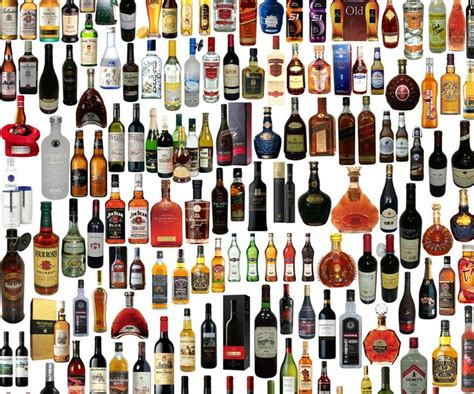 Different types of liquor bottles | Mixed drinks, Liquor, How to find out