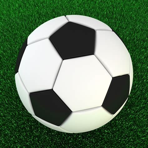 3d model classic soccer ball