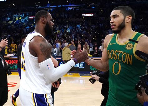 LeBron James Pays Heavy Respect to Jayson Tatum After Lakers-Celtics Game - Lakers Daily