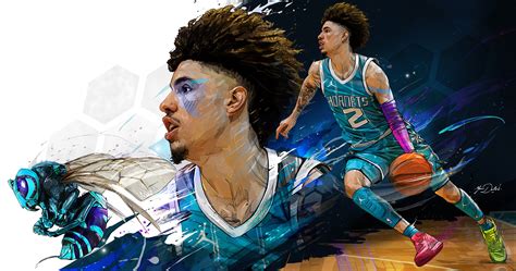 LaMelo Ball -NBA Charlotte Hornets | Behance