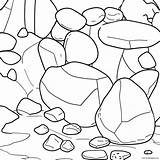 Rocks And Minerals Coloring Page 29704 23468 sketch template