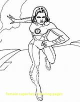 Female Superhero Coloring Pages At GetColoringscom  Free Printable sketch template