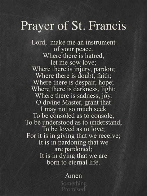 Prayer of St. Francis of Assisi Metal Print on Reclaimed Wood - Etsy Hong Kong