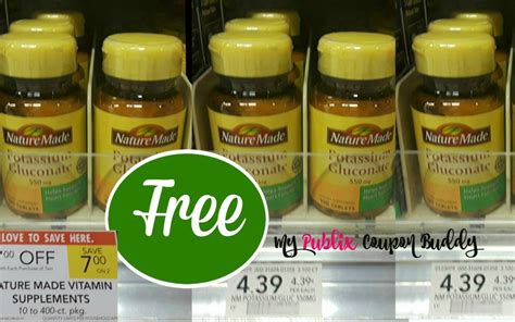 Nature Made Vitamins FREE at Publix - My Publix Coupon Buddy