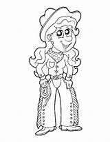Cowgirl Coloring Pages To Download And Print For Free Sketch Page sketch template