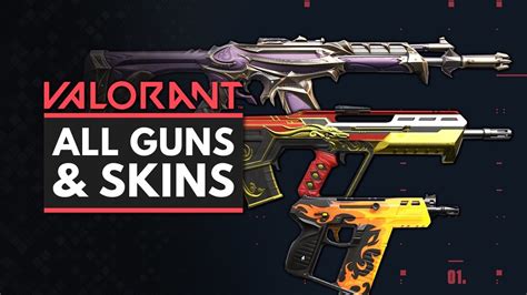 VALORANT | All Weapons & Weapon Skins - YouTube