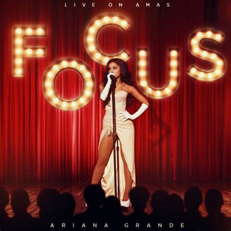 Stream Ariana Grande - Focus [Live AMA's] by Unreleased | Listen online ...