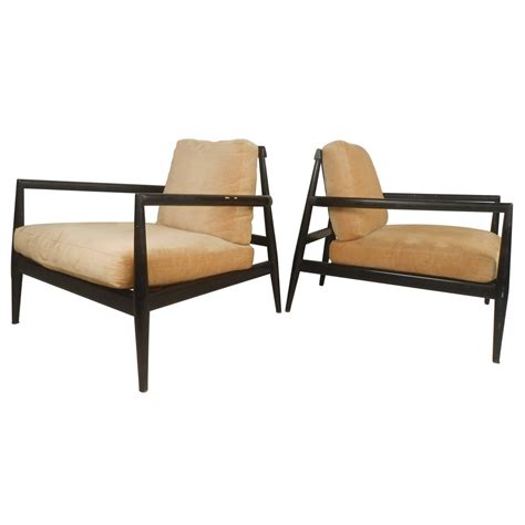 Rare Lounge Chairs by Edmund J. Spence For Sale at 1stdibs