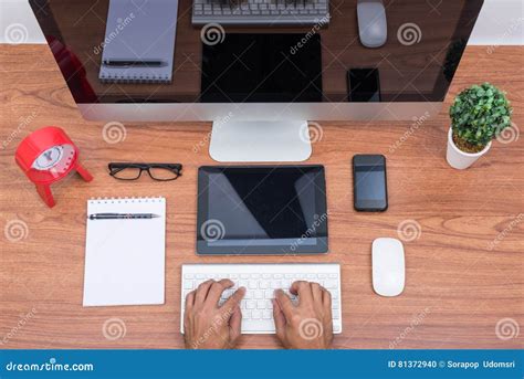 Office Monitor Computer PC, Stock Photo - Image of communication ...