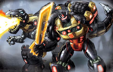 Fall of Cybertron Grimlock by Dan-the-artguy on DeviantArt