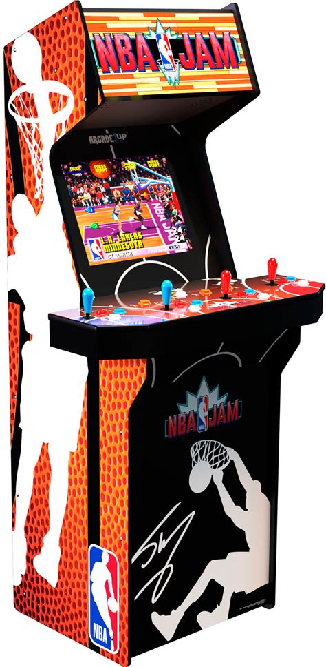 Lease-to-Own Arcade1Up - NBA Jam SHAQ Edition 19" Arcade with Lit Marquee - Multi ...
