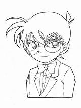 Detective Conan coloring Pages sketch template