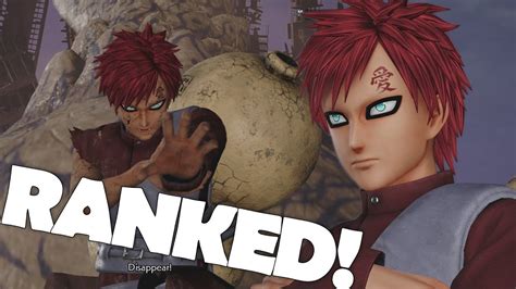 SAND TSUNAMI! GAARA Online Ranked Gameplay: Jump Force 1080p 60fps - YouTube