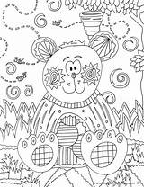 Doodle Art Alley Coloring Pages sketch template